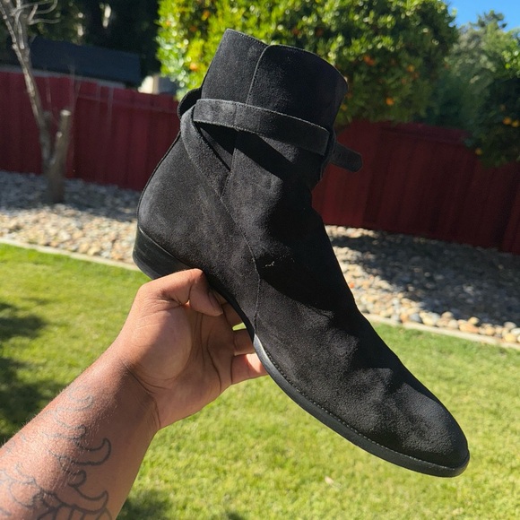 2018 Saint Laurent Chelsea Boats suede wyatt - Picture 2 of 6